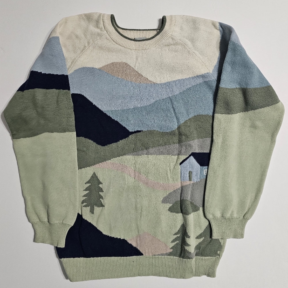 Tu kids landscape sweater sz 6/7